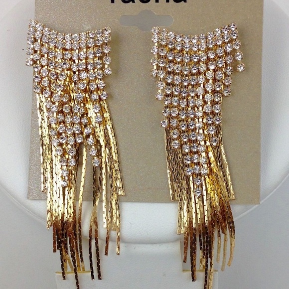 TASHA Fringe Duster Earrings - Picture 5 of 5